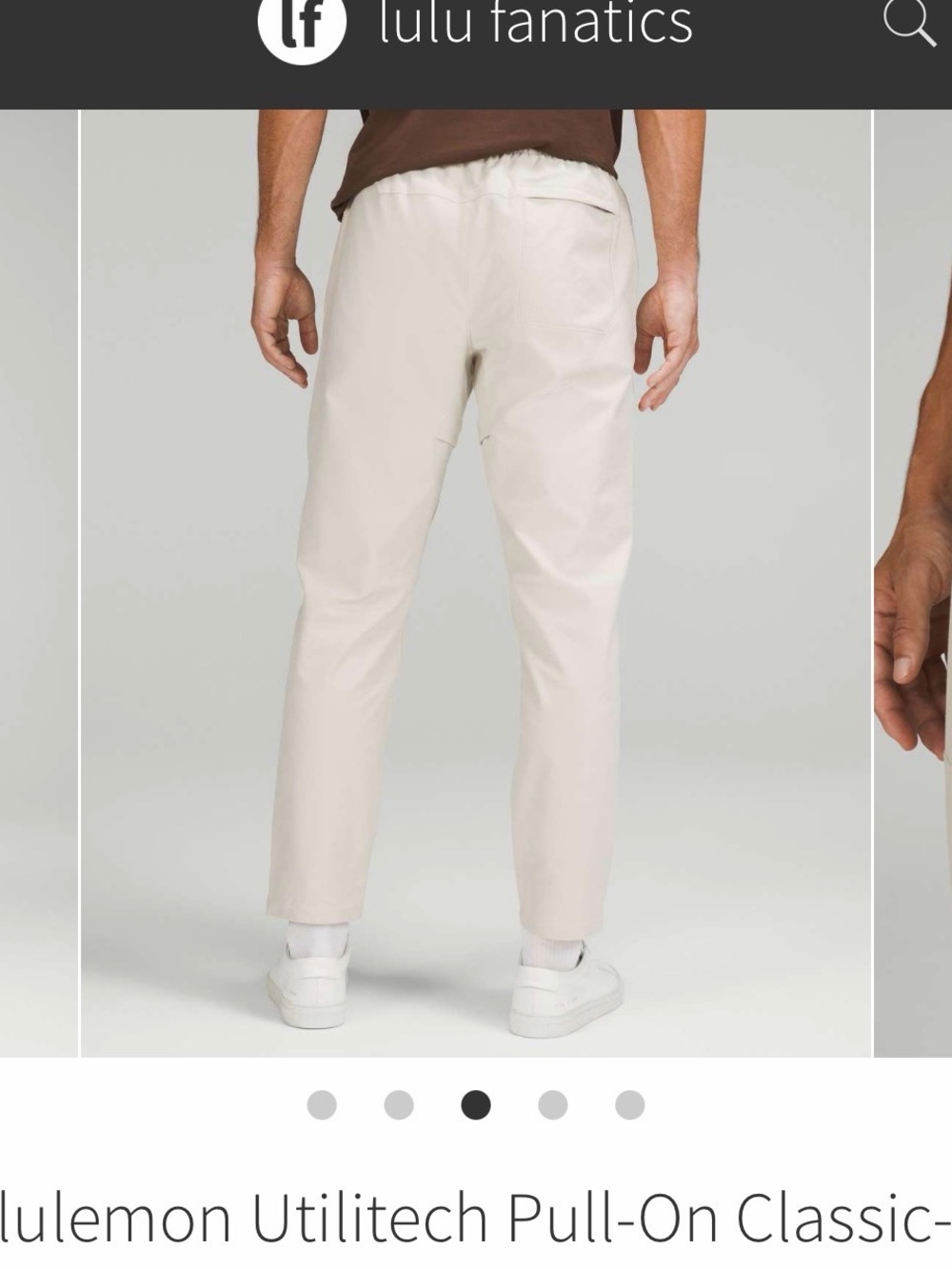 lululemon NWT Utilitech Pull-On Pants XXL